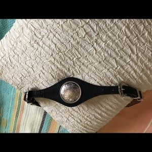 Women’s S-M Leather Conch Belt